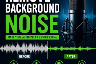 remove background noise from your audio file