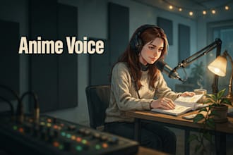 voice your script with soft anime female acting calm mommy sfw erotic lewd asmr