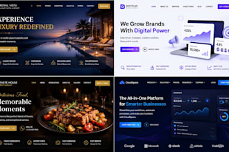 design professional website banners, hero sections and wordpress graphics