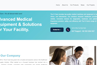 build responsive and clean frontend website design