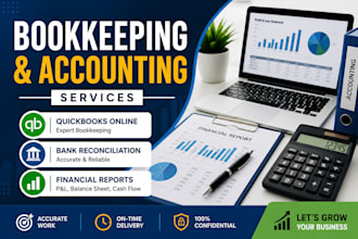 do accounting and bookkeeping in quickbooks online and excel