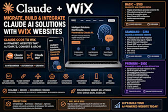 migrate claude code to wix website  claude connect claude mcp coding claude
