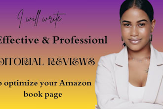 write effective editorial review for your kdp book manuscript