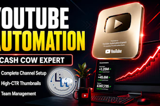be your youtube manager and do channel SEO as channel manager