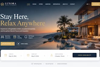 hotel booking website develop direct booking website hotel website with payment