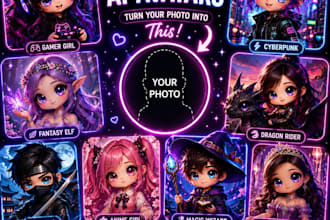 create adorable ai avatars for social media and gaming