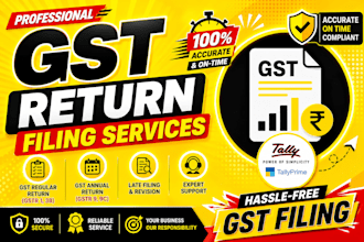 do gst return filing and tally bookkeeping