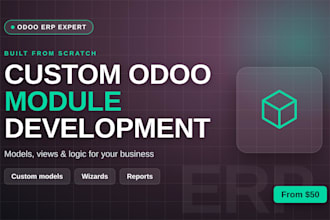 develop a custom odoo module for your business