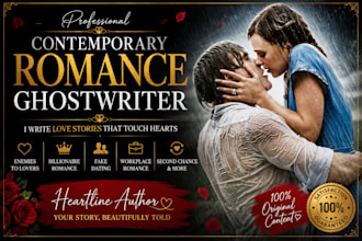 ghostwrite a contemporary romance novel