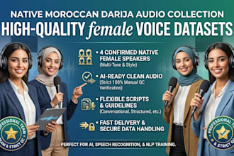provide moroccan darija multi speaker audio collection