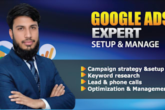 manage google ads ppc campaign for local business leads