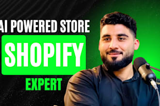 build shopify store with ai features and automation