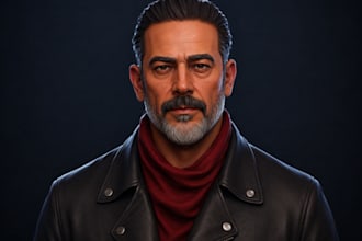 do realistic 3d game character modeling metahuman character model ue5 daz3d cc4
