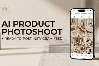 do ai product photography for instagram