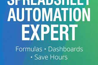 automated google sheets dashboard with formulas