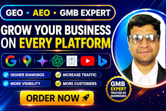local SEO expert for gmb ranking, GEO, aeo ai visibility