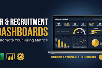 create a recruitment dashboard in excel and power bi