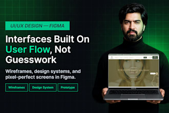 design a modern UI UX for your website or mobile app
