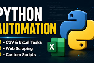write a script to automate your task
