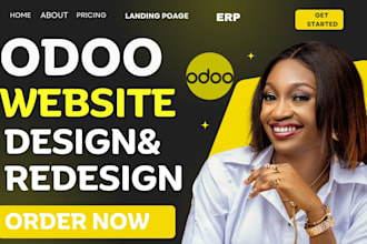 design redesign customize odoo website odoo ecommerce as odoo developer
