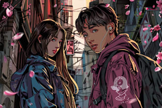 do anime manga comic book illustration manga artist webtoon cover art manhwa