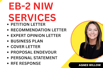 draft your eb 2 niw petition and gather supporting evidence for your application