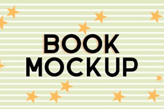 create custom mockups for your book