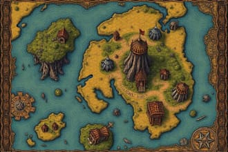 draw  fantasy map, site plan, plat map, site map, neighborhood and  fantasy map