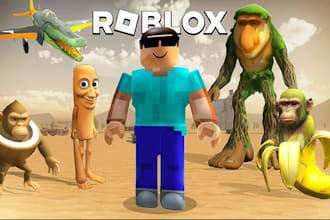 create roblox game, roblox world, roblox map, weapon, 3d model, roblox studio