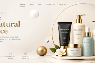 design a modern figma UI UX website or landing page