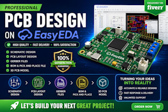 design pcb simulate in proteus and develop arduino firmware