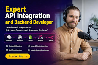 build squarespace api integration, wordpress API, ecommerce api and automation