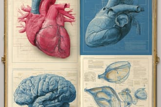 design medical figures and scientific illustrations