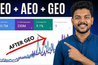 do monthly SEO, GEO, aeo and high quality backlinks