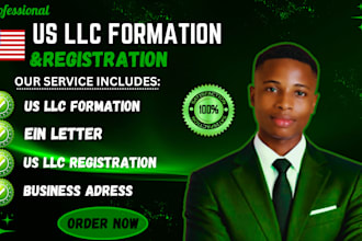 do US llc registration, llc formation and ein for US and non US residents