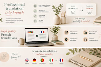 be your french translator