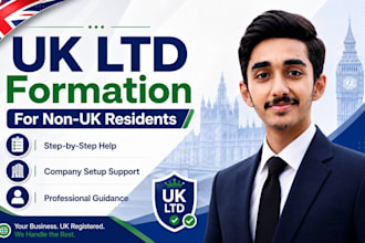 assist non UK residents with UK ltd company formation