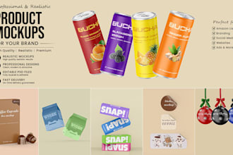 create realistic product mockups for your brand