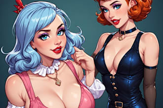 do a pin up girl and pin up girl