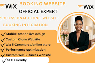 clone wix website design wix business website redesign wix website development