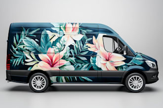 create car wrap, van wrap, truck wrap, trailer wrap