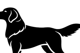 design a professional modern dog logo