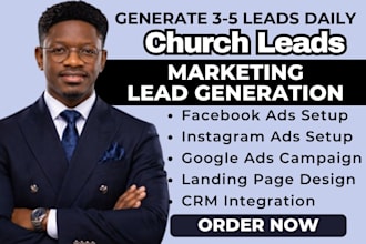 do 500 church leads ministry leads faith based leads pastor leads facebook ads