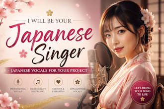 be your female singer japanese and english