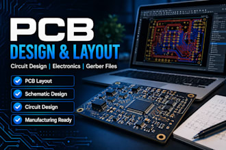 design professional pcb layout and circuit board design