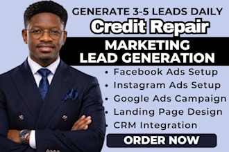 do 800 credit repair leads credit marketing debt repair leads facebook ads video