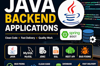 build or fix java backend applications