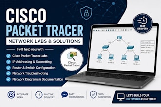 help with cisco packet tracer labs and subnetting tasks