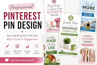 design attractive pinterest pins for your business