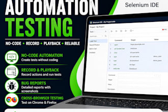 perform qa automation testing using selenium